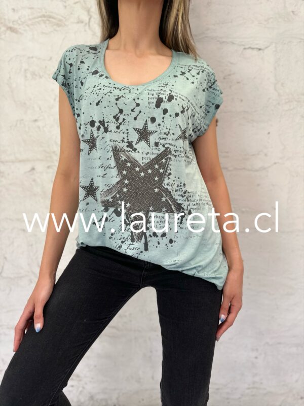 Polera AGUS Celeste - Image 2