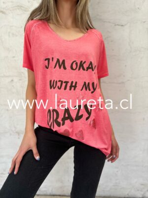 Polera JAVI Fucsia