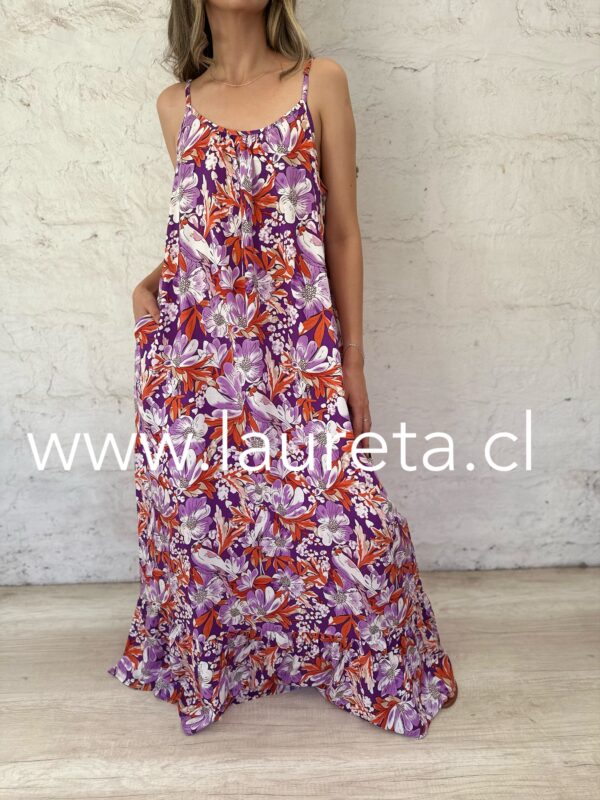 Vestido FLORI Morado