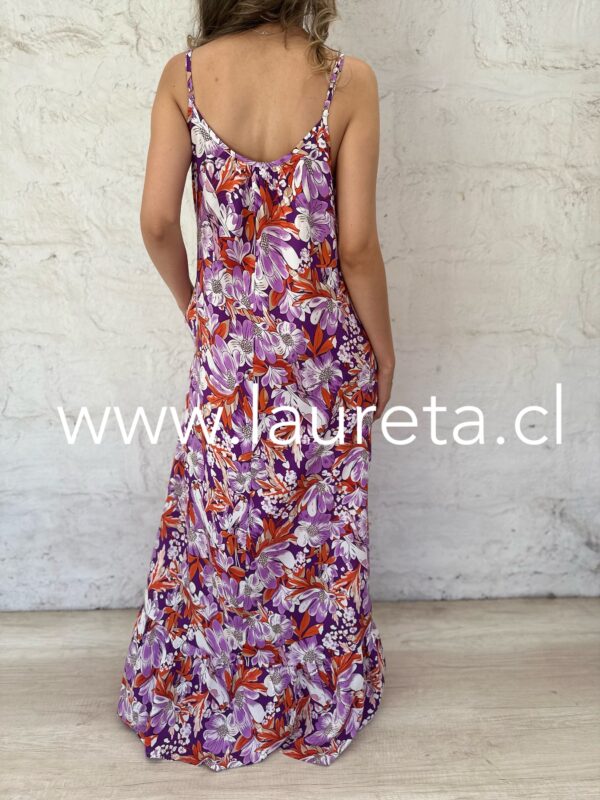 Vestido FLORI Morado - Image 5