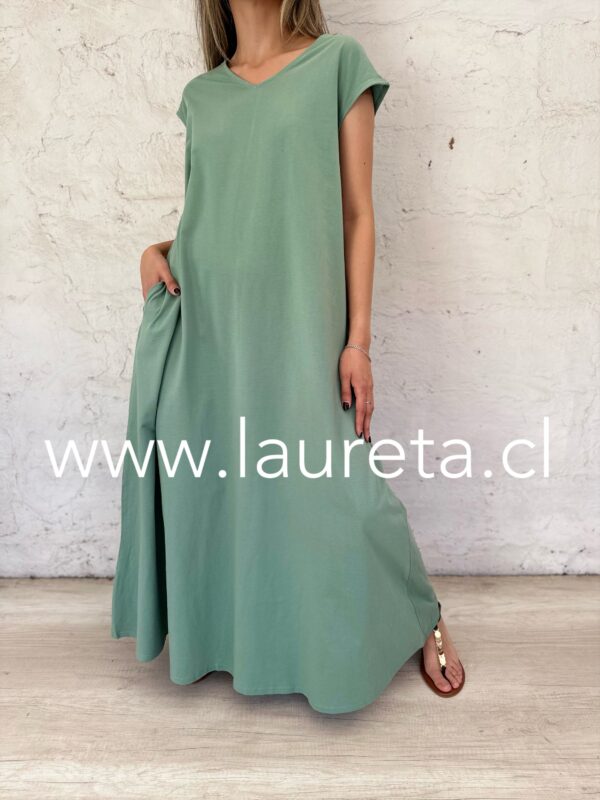 Vestido LUCIANA Verde - Image 2