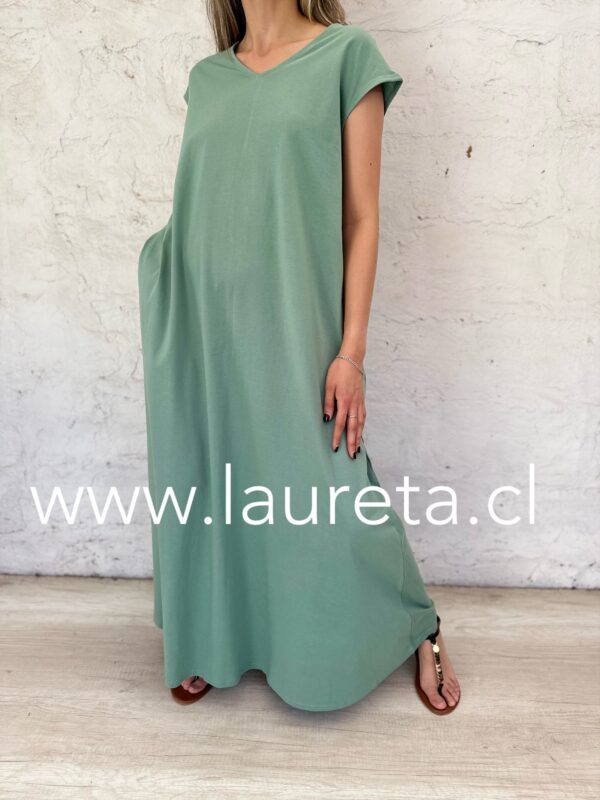 Vestido LUCIANA Verde - Image 3