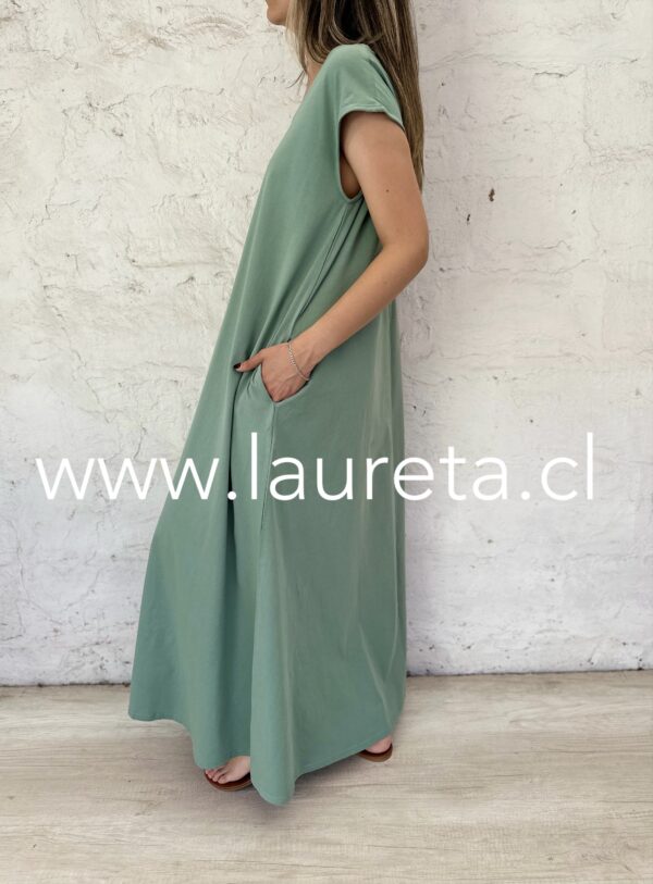 Vestido LUCIANA Verde - Image 4