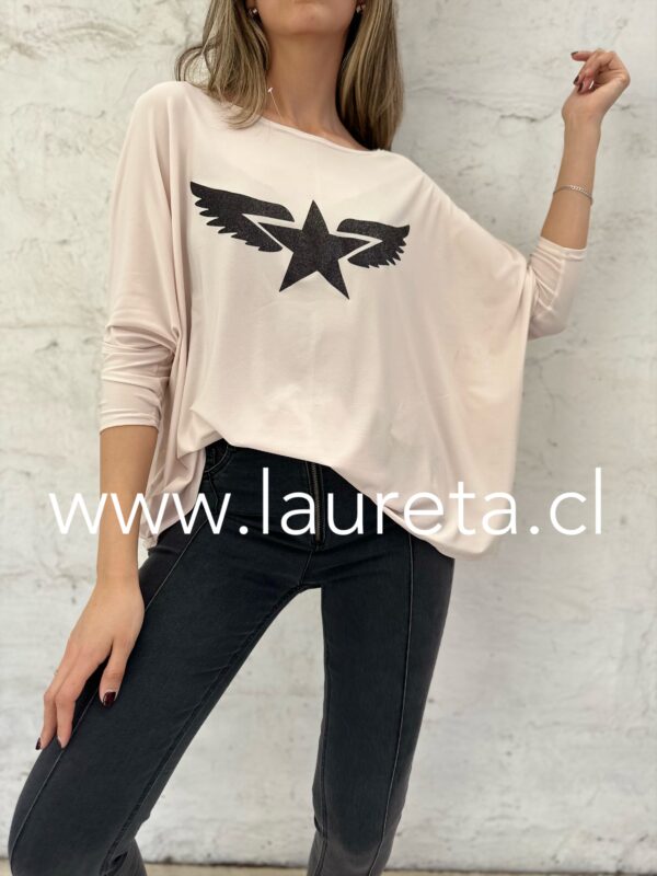 Polera FANY  Crema - Image 3