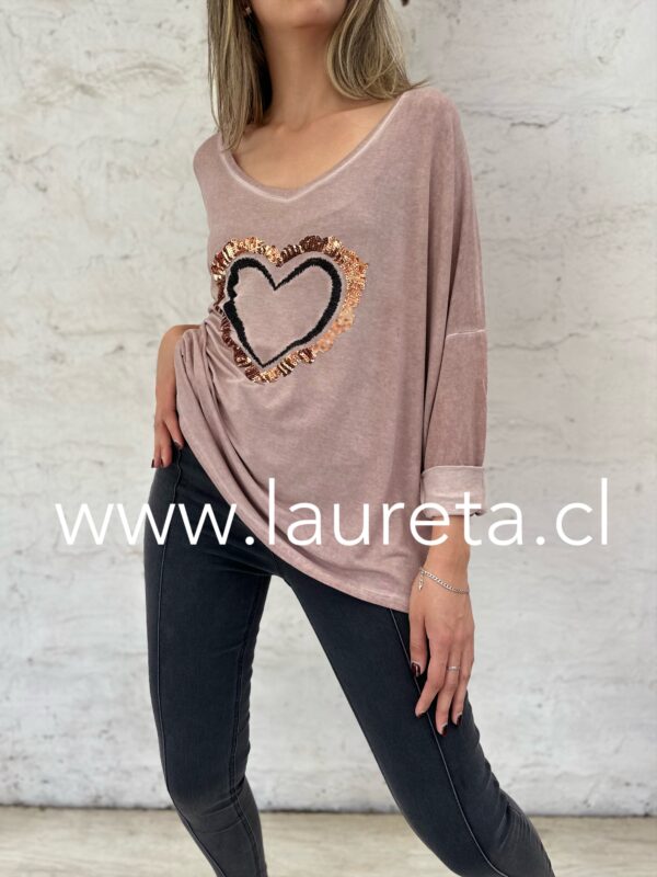 Polera JAVIERA Rosa