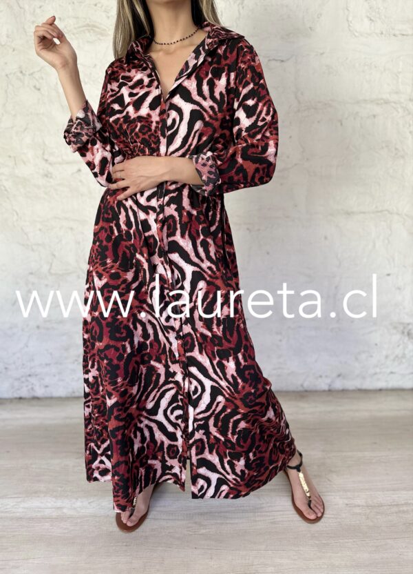 Vestido FABI Burdeo - Image 2