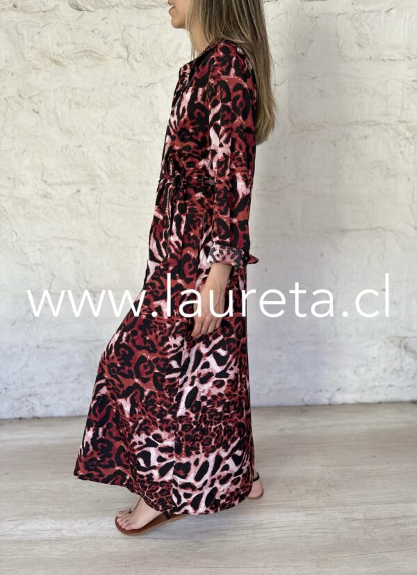 Vestido FABI Burdeo - Image 4