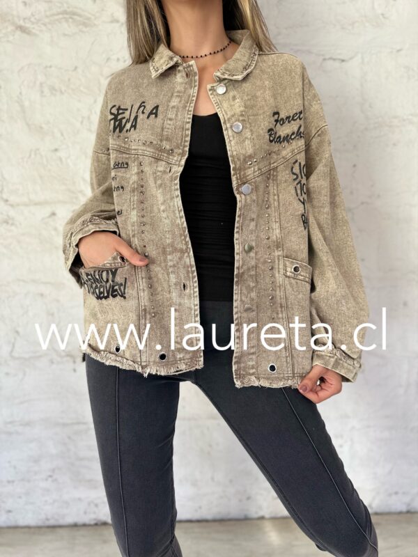 Chaqueta DORA Camel - Image 2