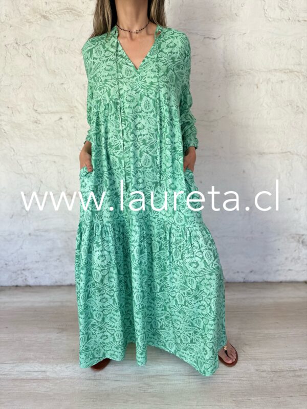 Vestido LUNA Verde - Image 2