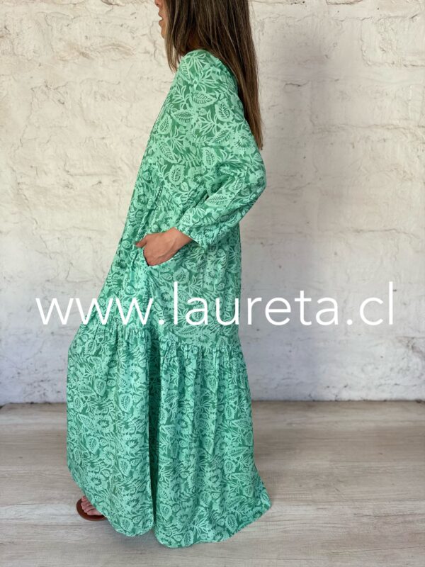 Vestido LUNA Verde - Image 4