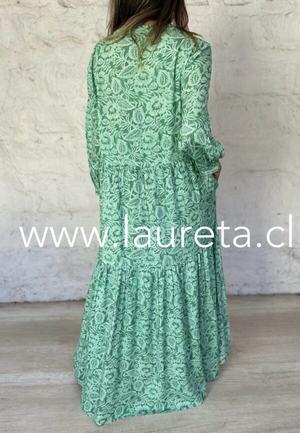 Vestido LUNA Verde - Image 5