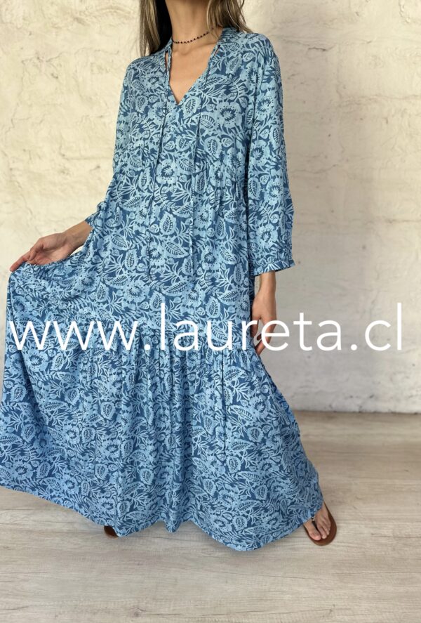 Vestido LUNA Celeste