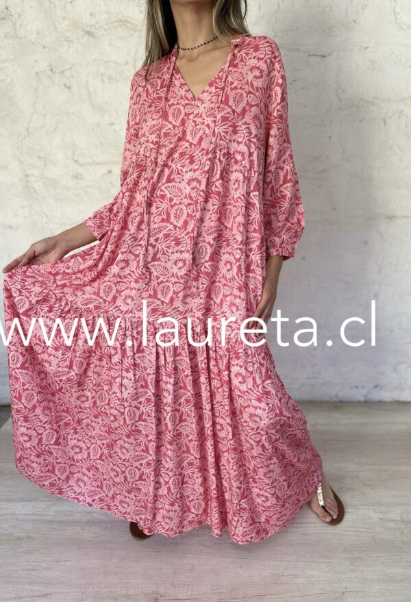 Vestido LUNA Fucsia - Image 2