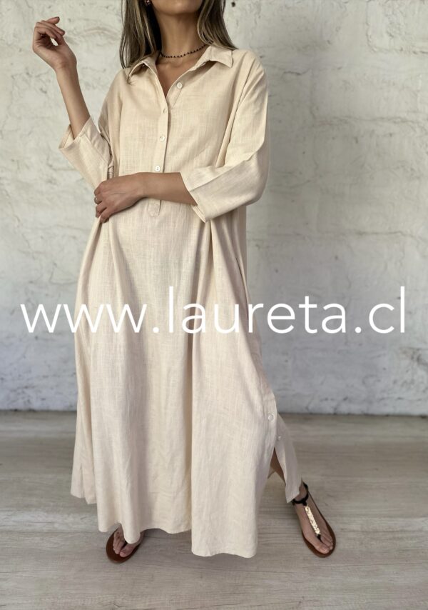 Vestido AGUSTINA Crema - Image 2