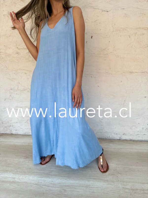 Vestido ANY Celeste