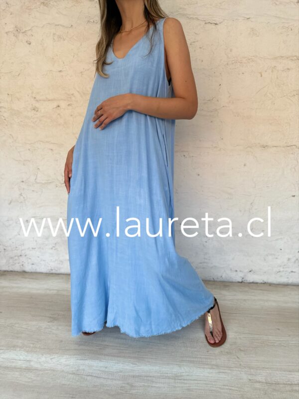 Vestido ANY Celeste - Imagen 3