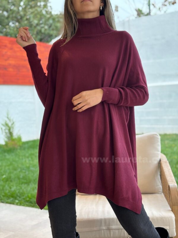 Sweaters ISABELA Burdeos - Imagen 2