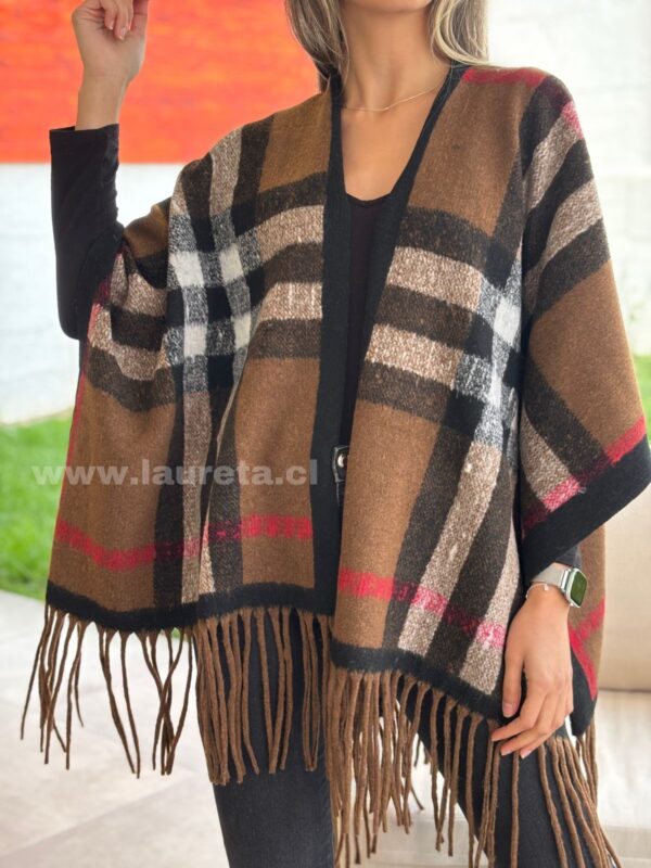 Ruana ALICE Camel - Imagen 3