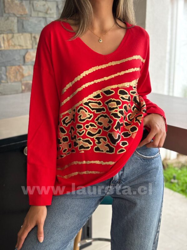 Sweaters COCA  Roja