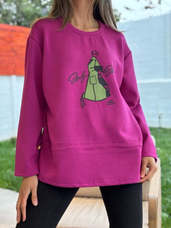 Poleron WOMAN Fucsia