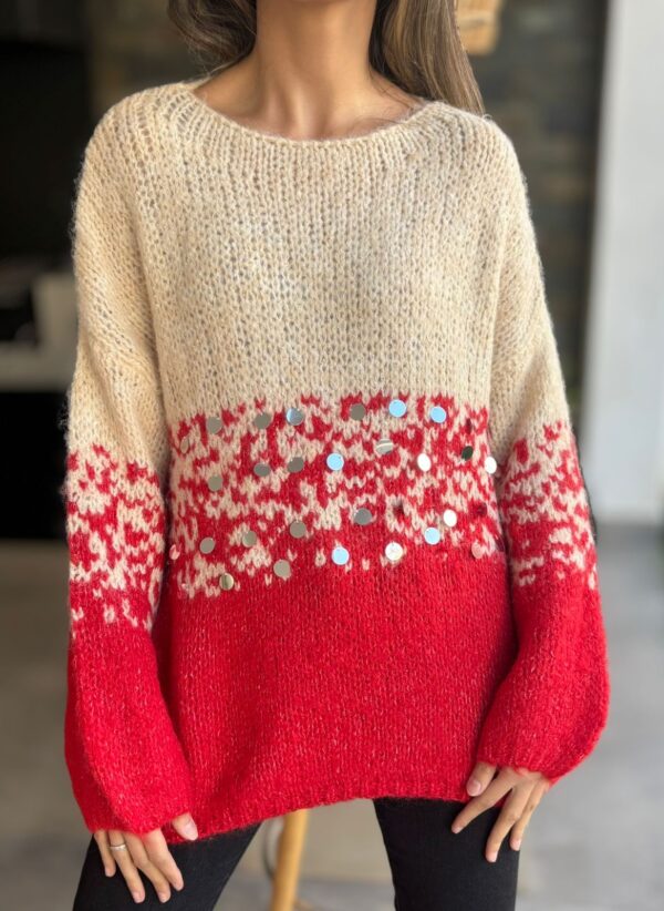 Chaleco Mila Rojo - Imagen 2