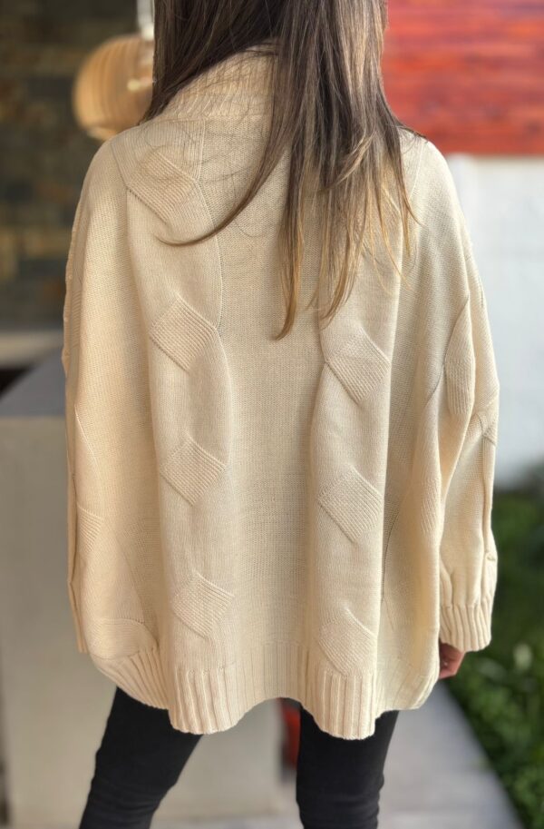 Sweaters CAROLINA Crema - Imagen 5