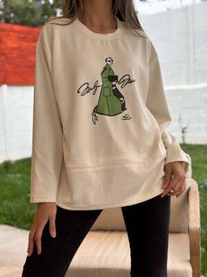 Poleron WOMAN Crema