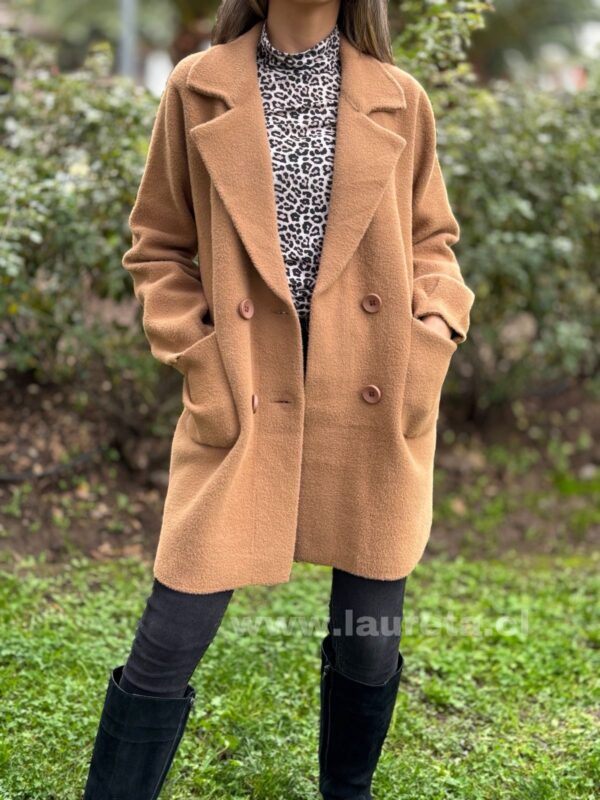 Abrigo ALFONSINA Camel - Imagen 2