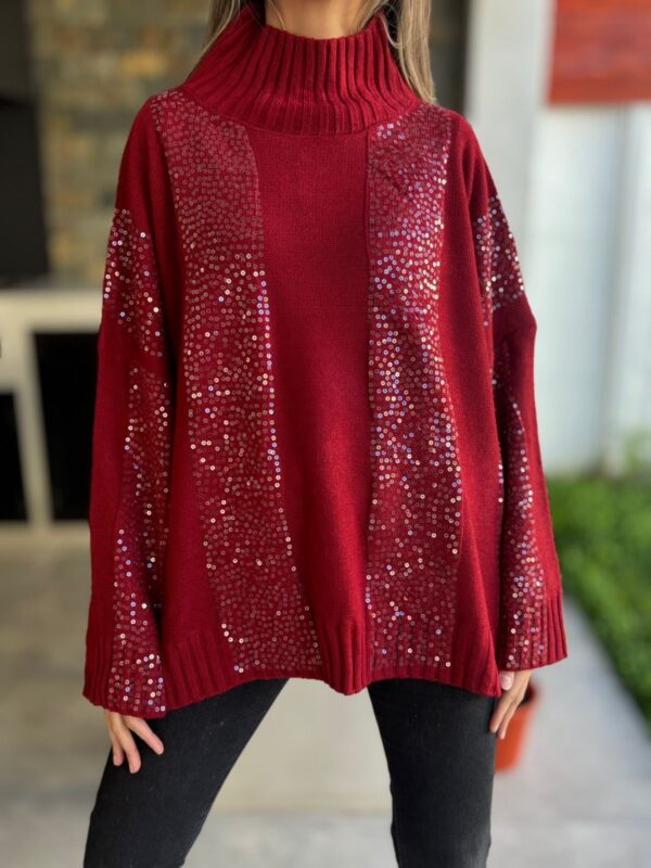 Sweaters CAROLINA Rojo - Imagen 3