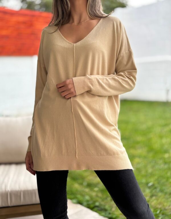 Sweaters LAURA Camel - Imagen 2