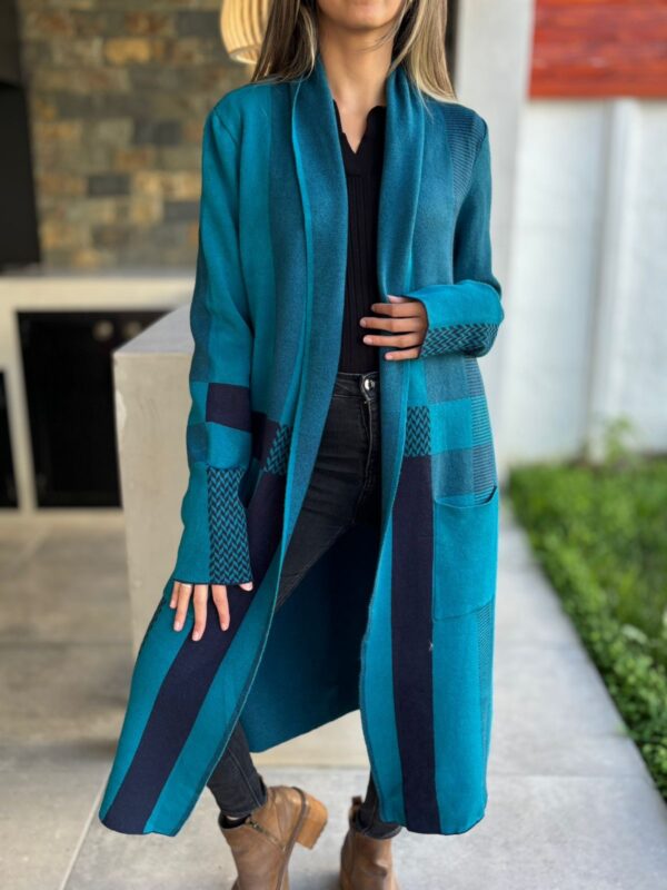 Cardigans MARIANA Turquesa - Imagen 2