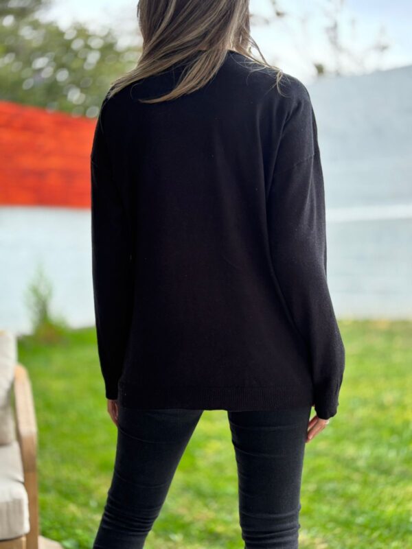 Sweaters MELISA Negro - Imagen 3