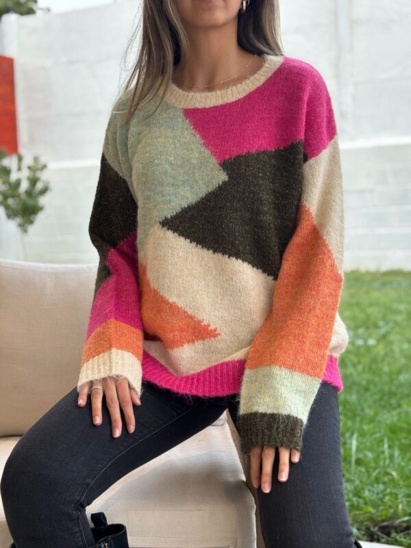 Chaleco CHICAGO Fucsia - Imagen 2