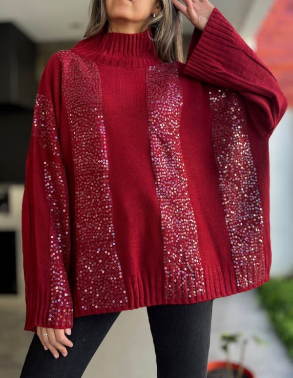 Sweaters CAROLINA Rojo - Imagen 2