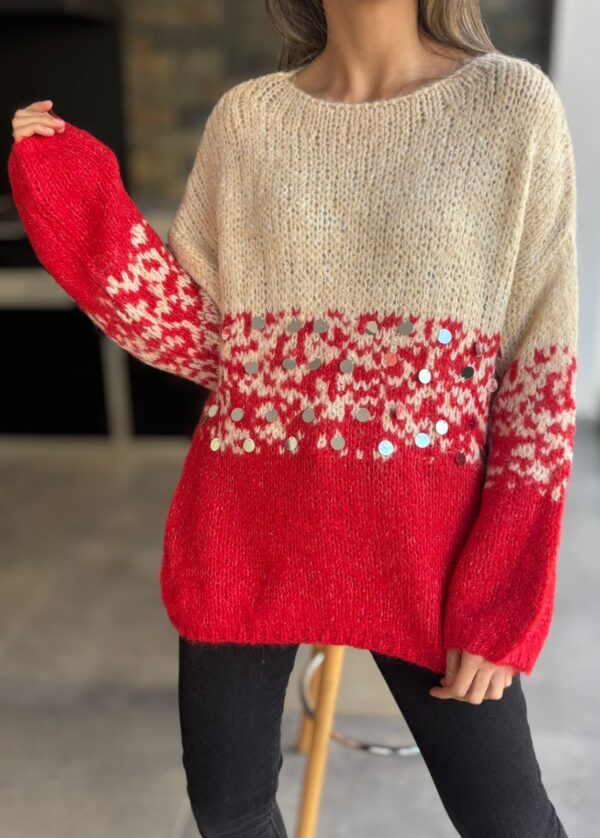 Chaleco Mila Rojo - Imagen 3