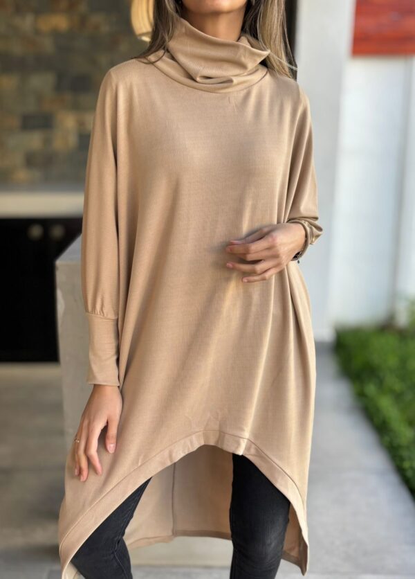 Vestido ROSALÍA Beige - Imagen 3