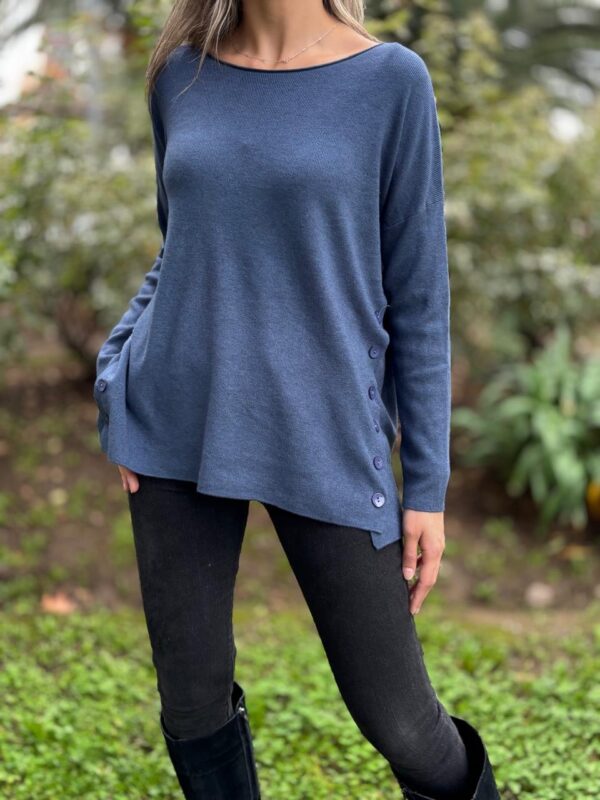 Sweaters BOTONES Azul - Imagen 2