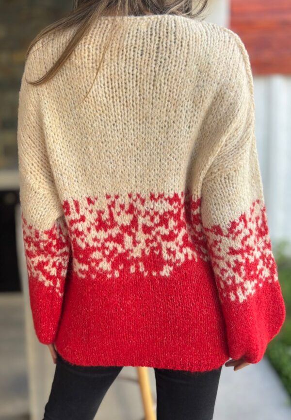 Chaleco Mila Rojo - Imagen 4