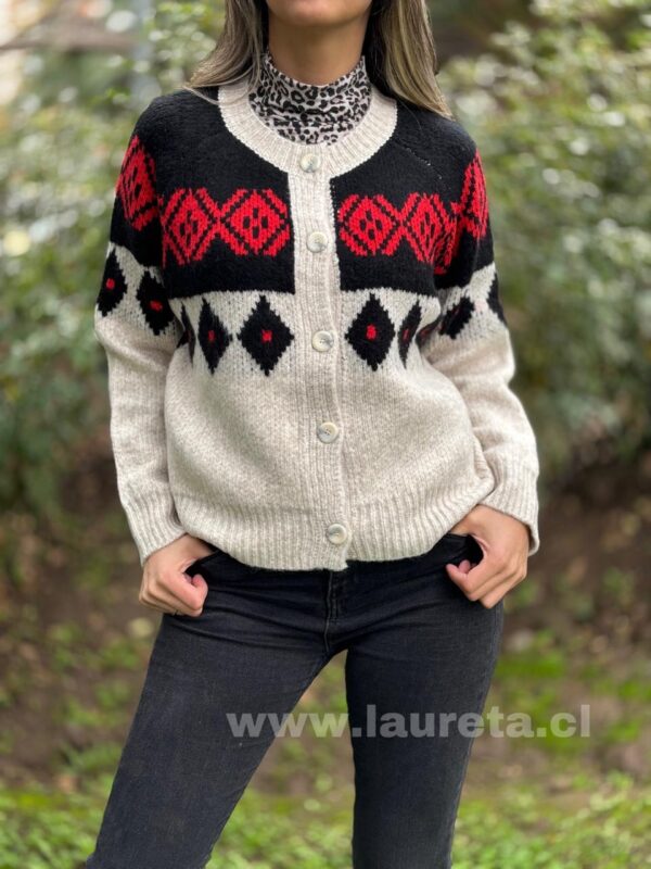 Chaleco ISA Crema - Imagen 2