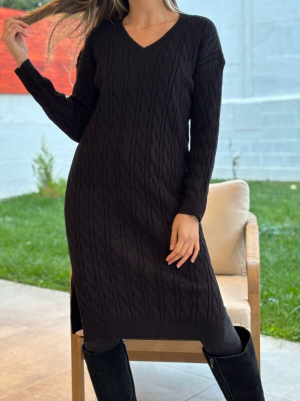 Vestido LEANDRA Negro - Imagen 2