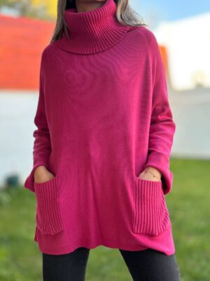 Chaleco LUISA Fucsia
