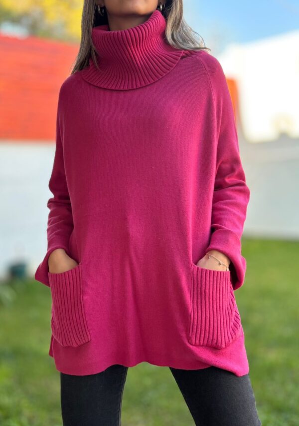 Chaleco LUISA Fucsia