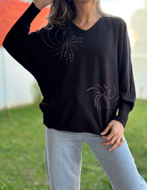Sweaters  RAMIRA Negro - Imagen 2