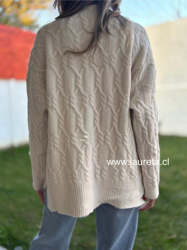 Chaleco BERNY Crema - Imagen 4