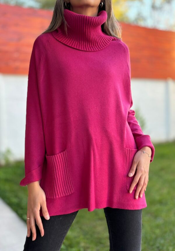 Chaleco LUISA Fucsia - Imagen 2