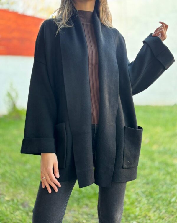 Chalecon VICTORIA Negro - Imagen 2