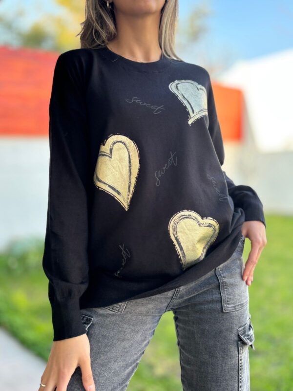 Sweaters AMOR Negro