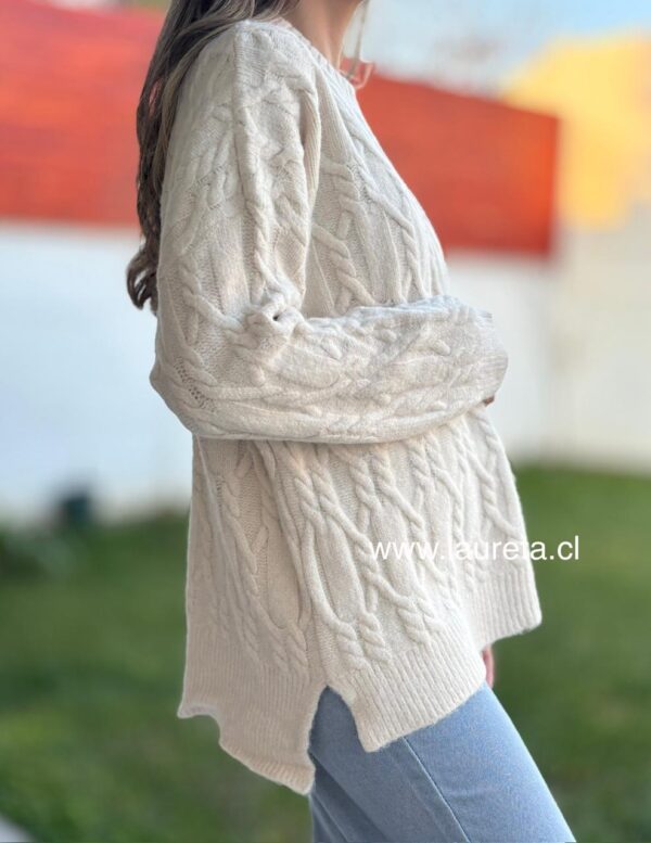 Chaleco BERNY Crema - Imagen 3