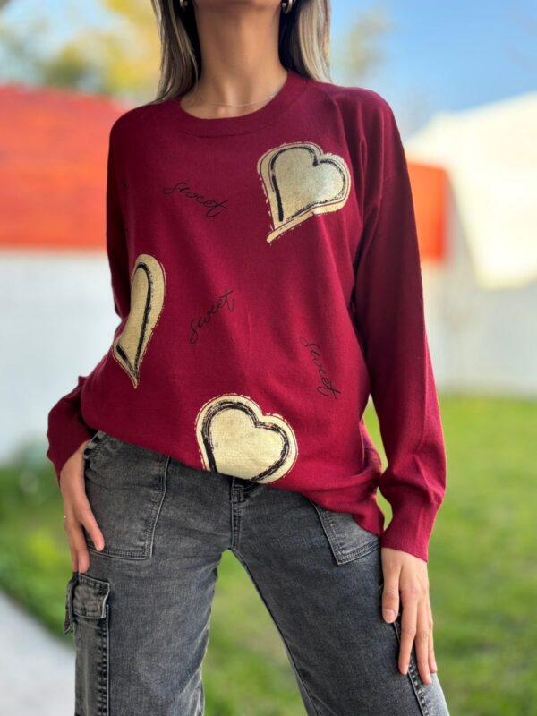 Sweaters AMOR BURDEO - Imagen 2