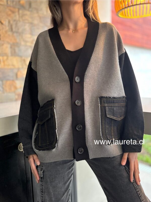 Chaqueta MAGNOLIA Negra - Imagen 3